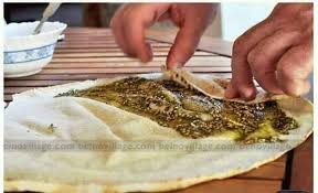 لفه زيت وزعتر